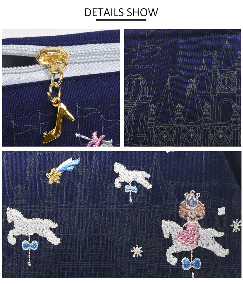Waterproof Polyester Makeup Organizer Travel Bag