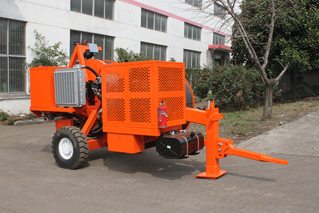 Air Cooled Hydraulic Tensioner Max Continuous Pull 40kN Overhead Line Stringing Equipment