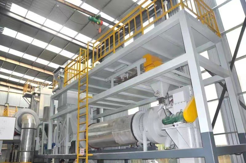 Anhydrous Gypsum Production Line Industrial Type II Saving Energy PLC DCS Automatic Control Technology
