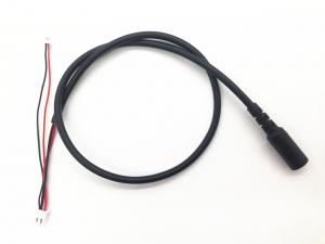 Buy cheap Black PVC Molding Type Power Cable Assembly 28AWG / 22AWG Wine DC Jack 3.5*1.35 product