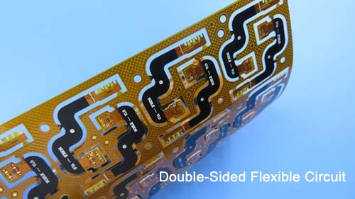 Dual Layer Flexible PCB Built on 1oz Polyimide With Carbon Ink and Immersion Gold For Laser Head