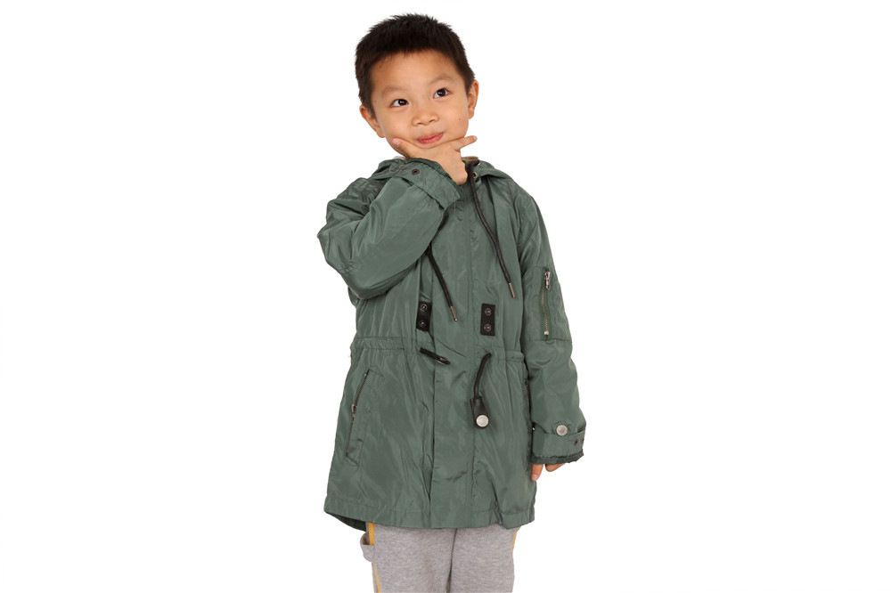Lightweight 110 116 122 128 134 140 146 152 Olive Boys Padded Coats
