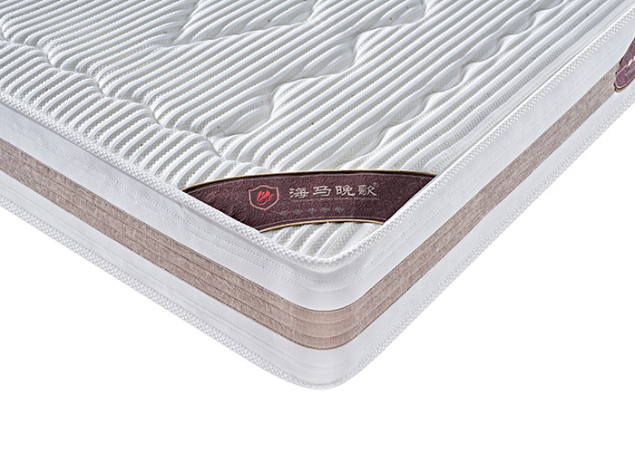 Anti Odorization Medium Gel Memory Foam Mattress For Hotel Room Moistureproof