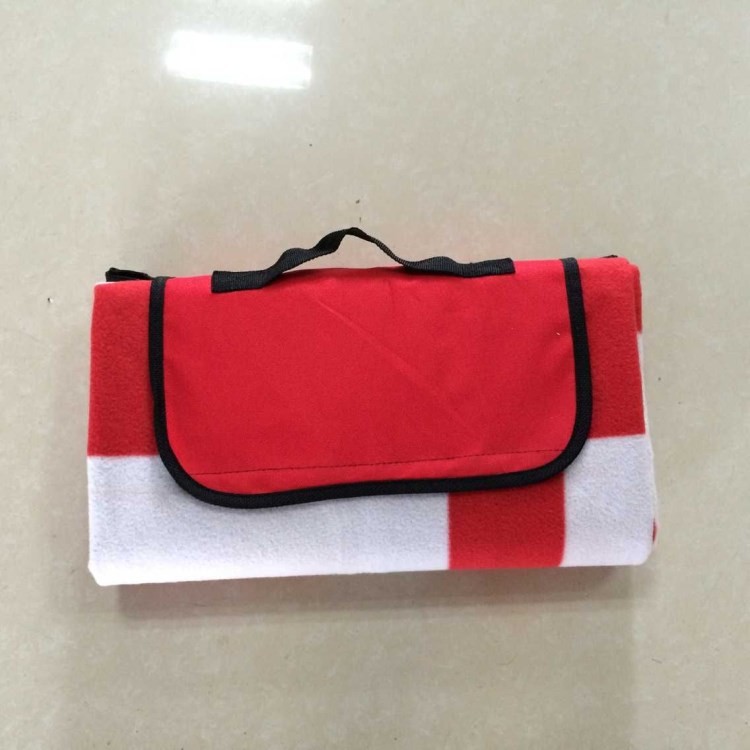 Waterproof Camping Outdoor Picnic Accessories Fleece Portable Picnic Blanket