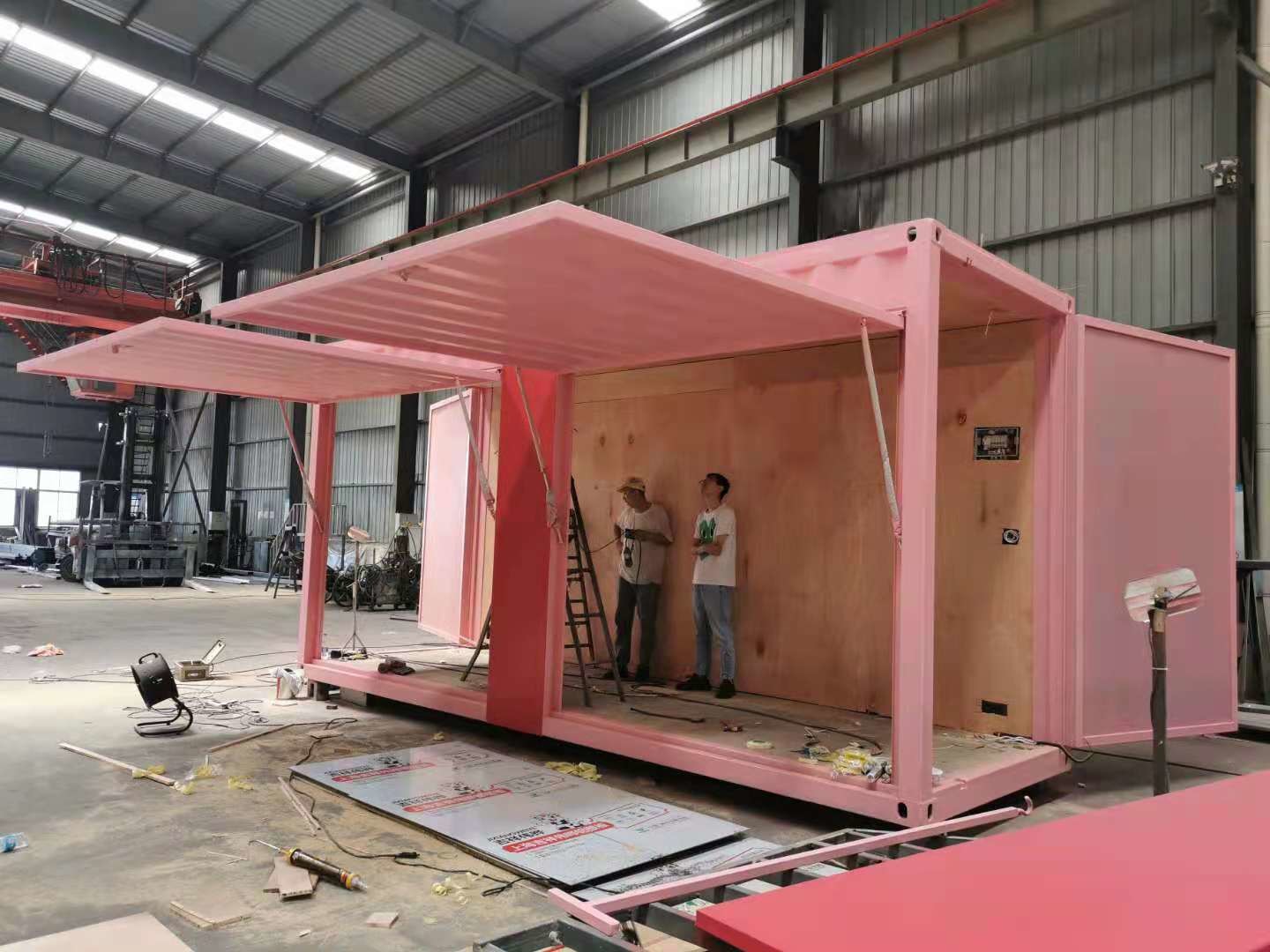 20HC Maya Gift Customization Expandable Shipping Container House Float Shop