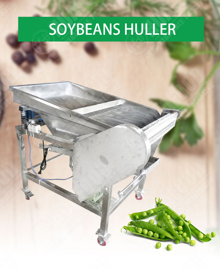 High Productivity Fruit Vegetable Processing Equipment Green Pea Sheller