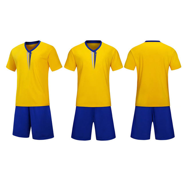 Light Board Short Sleeve Youth Football Uniforms For School Boys