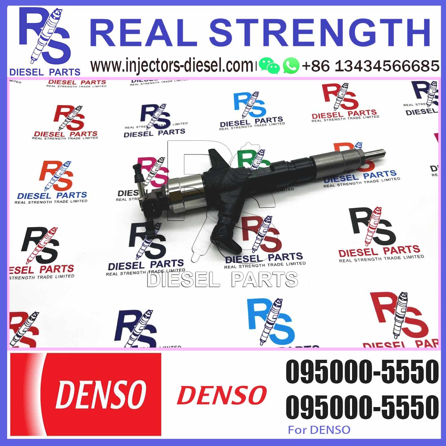 New Diesel Fuel Injector 095000-5550 9709500-555 095000-8310 For HYUNDAI Mighty County 33800-45700