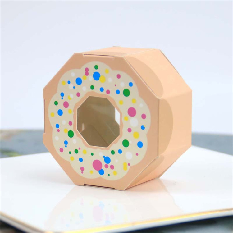 ODM Cookie Dessert Takeaway Kraft Paper Cupcake Boxes Pastry Paper Box