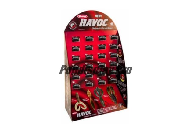Quality Advertising Retail Shipper Display Red Printed End Cap Displays For Christmas Ornaments for sale