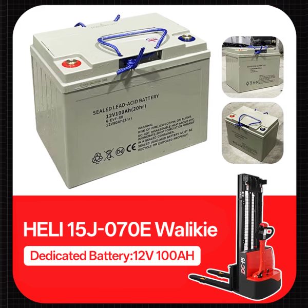 Electric Pallet Truck Battery 24V 40Ah Replacement for EP EPT20-15E2L and HELI Forklift Parts