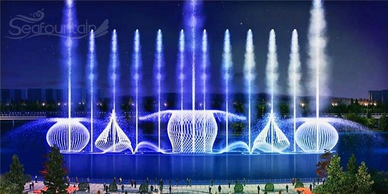 chinese water fountain design drawing