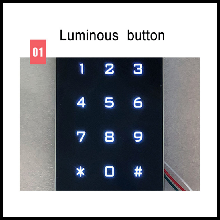 32 Bit ARM Access Control DC12V Backlit Numeric Keypad