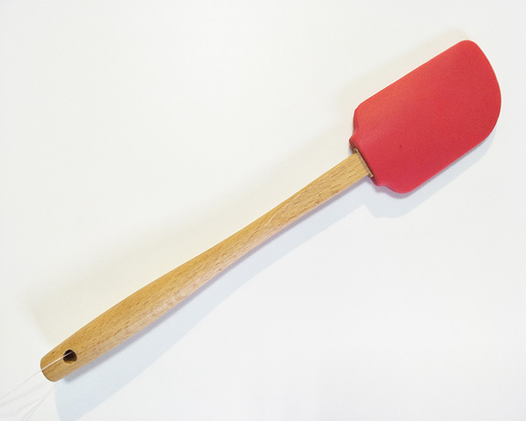 4 Piece Spatula Set - Colorful Silicone Rubber Baking Spatulas Nonstick BPA Free Dishwasher Safe