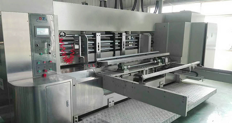 Automatic Folder Gluer 18mm Flexo Printer Slotter Strapline Plc
