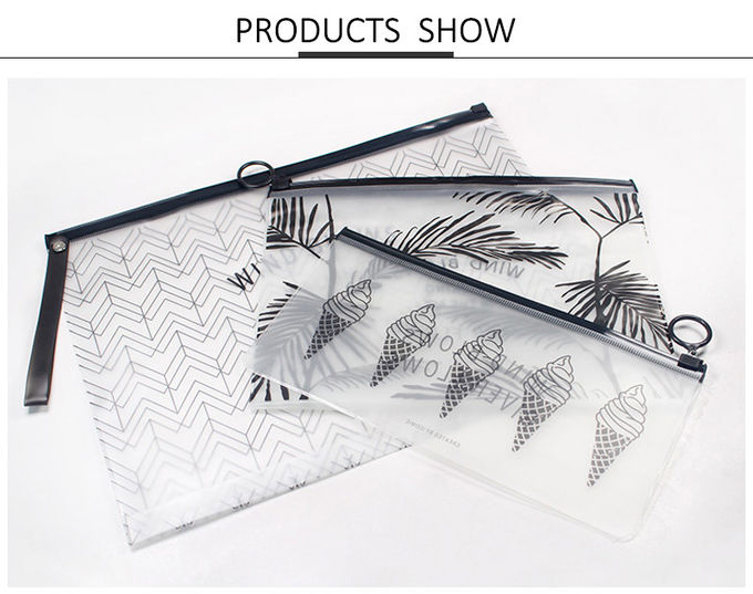 Women Portable 30*22CM Cartoon PVC Makeup Bag