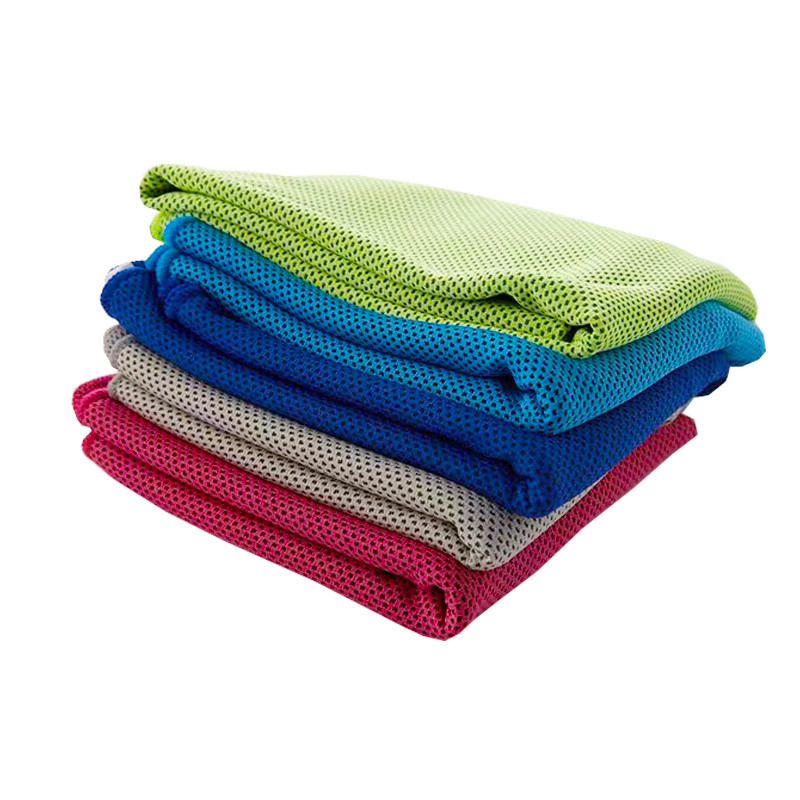 China Supplier Custom Logo Instant Cooling Refreshing Sports Ice Cool Towel