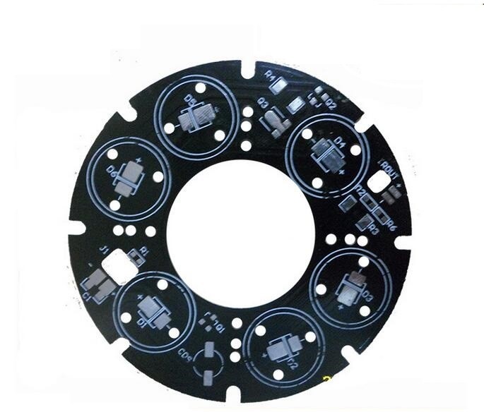 4 Layers 1OZ Copper Thickness Black Soldmask FR4 material Printed Circuit Board PCBA quick turnaround PCB assembly