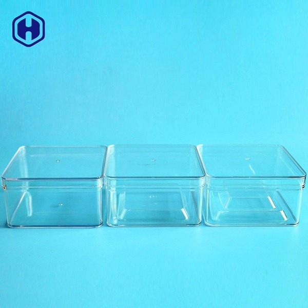 Non Toxic Stackable Storage Boxes 450ml SGS FDA Certificated