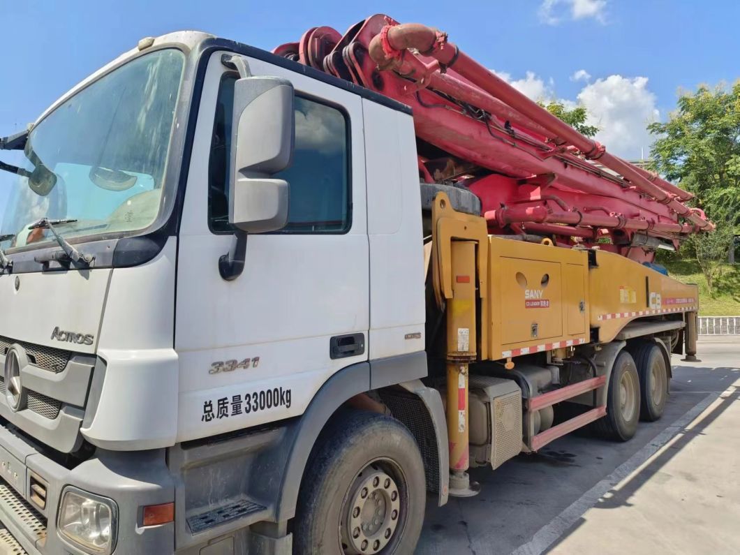 2019 SA Ny Used Concrete Pump Truck 52m Concrete Boom Pump Machine Equipment Heavy Equipment Concrete Mixer Machine