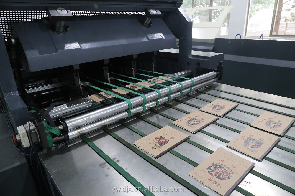 LDGNB760U White Glue Taped NoteBook Making Machine with 220 V Production Speed