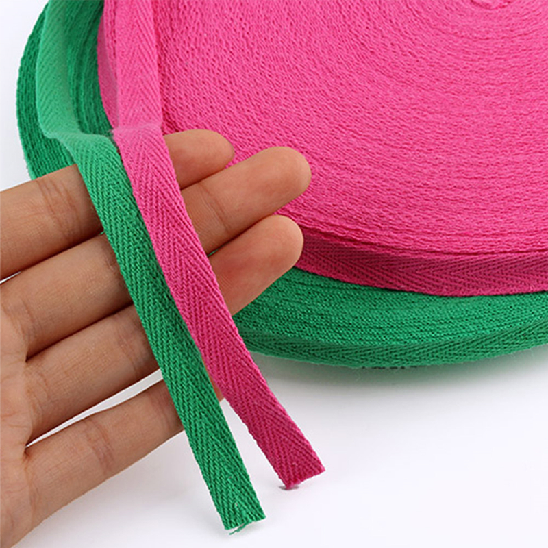 China Factory Wholesale Multi Color Custom Printed Cotton Ribbon