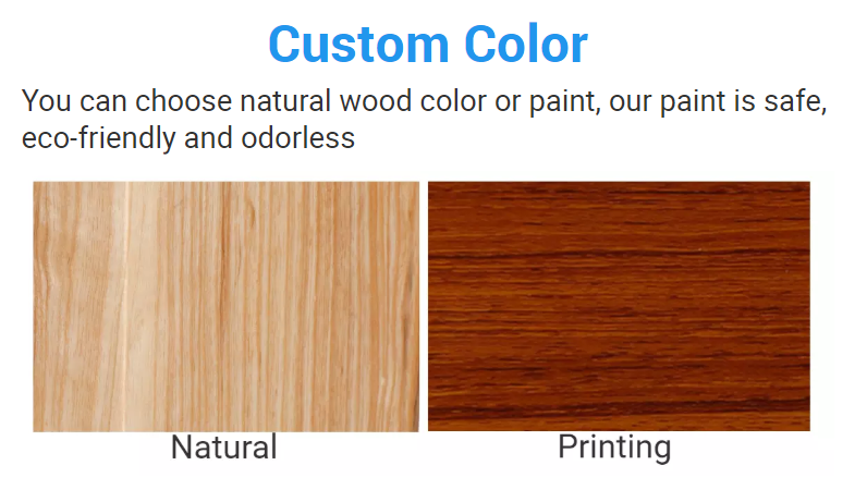 Cylindrical Rainproof Wooden Box Packaging Ultraportable Recycled