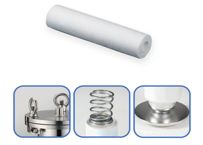 316 Stainless Steel Filter Housing , Single Cartridge Industrial Water Filter Housing
