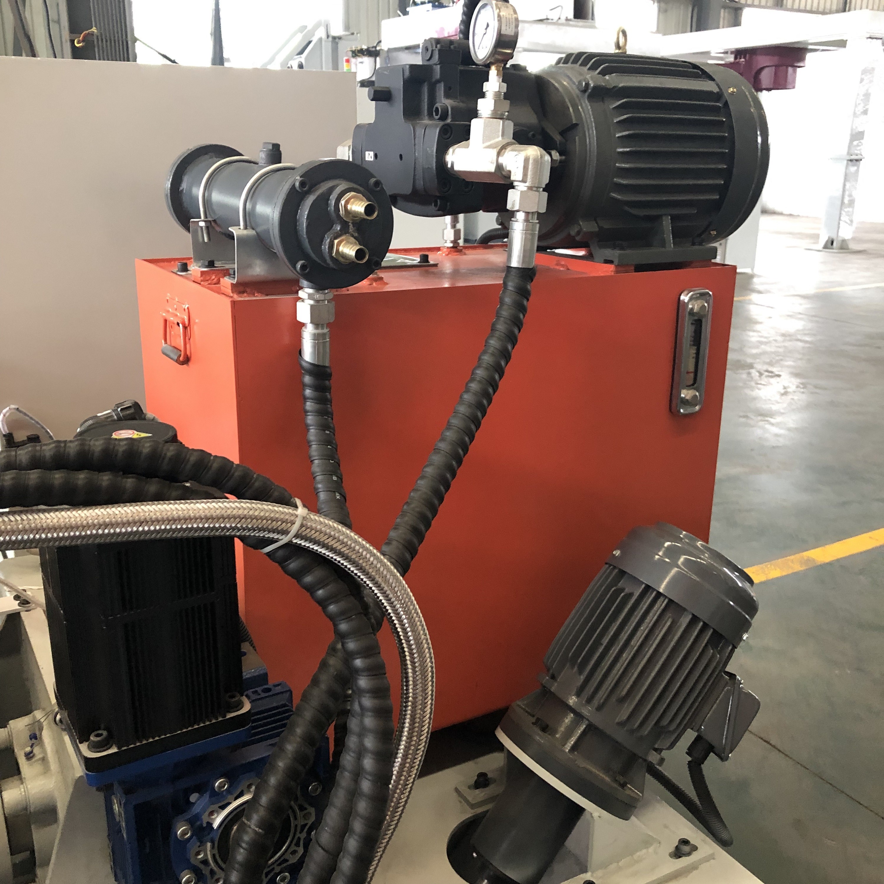 Brass Metal Gravity Die Cast Machine PLC Controlled Hydraulic Motor