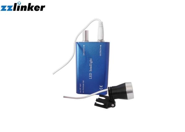 Cordless Adjustable Dental Loupes With Light Aluminum Material Battery Color