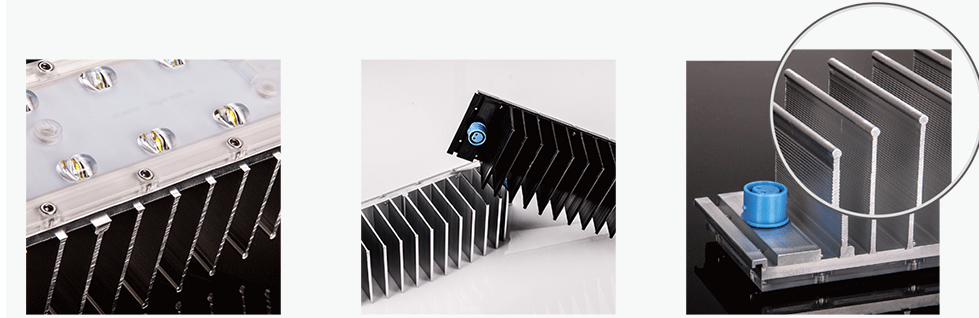 Extrusion Aluminium Heat Sink Profiles Solar Charge Controller Enclosure