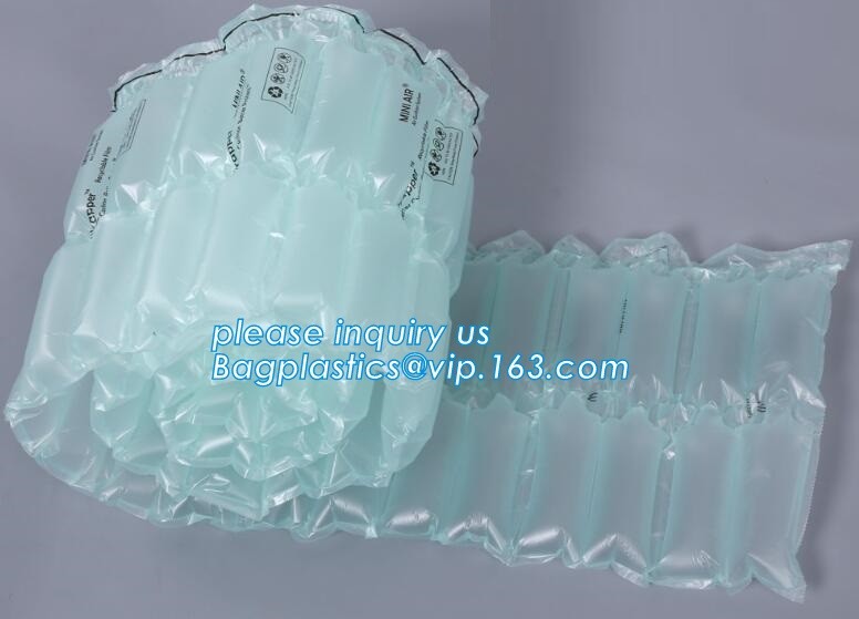 Anti-Shock Reusable Plastic PVC Inflatable Bubble Liner Protective Pac Red Wine Bags Protector For Fragile bagease pack