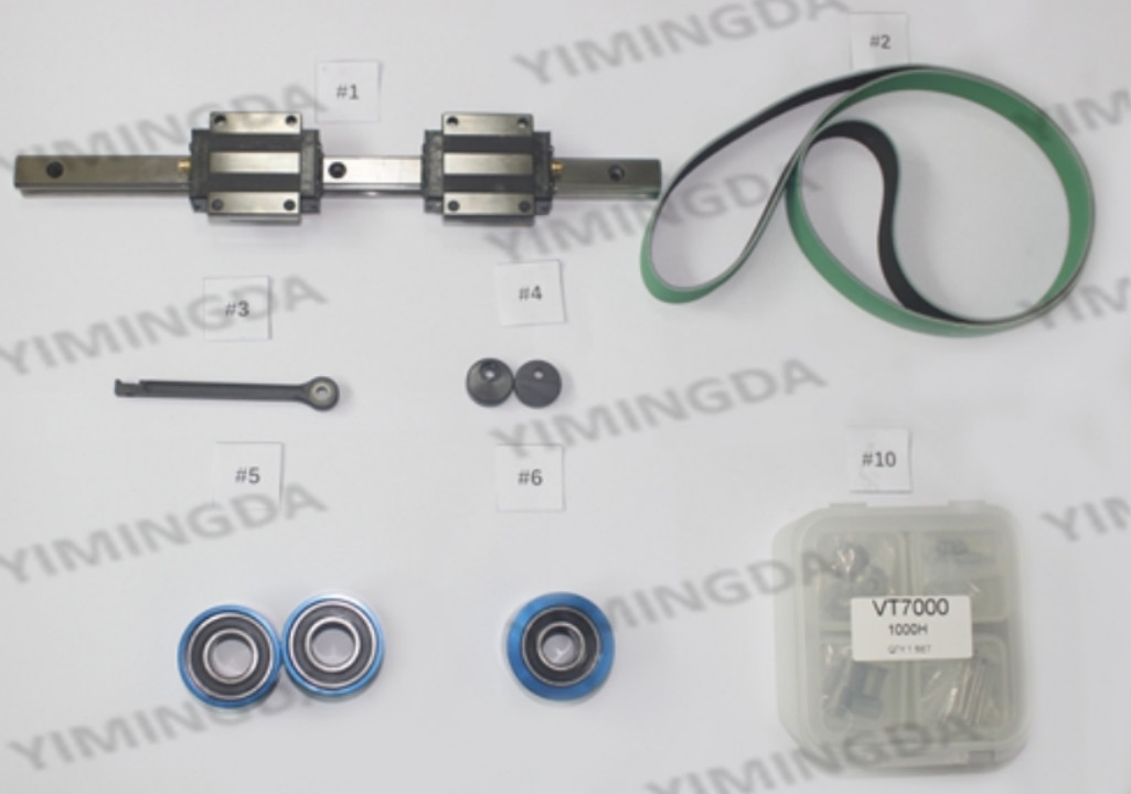 Auto Cutter Parts 109057 Prismatic Rail For VT7000 2000H Cutter Parts
