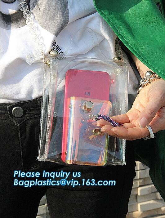 Wallet with Cell Phone Holder/Carry Wrist Strap Functional Wallet Case Clutch women wallet, purse, clutch, pvc, tpu, eva