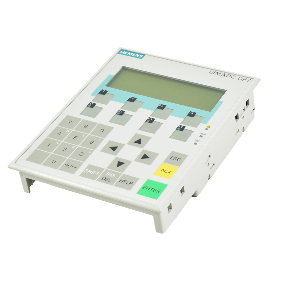 SIEMENS SIMATIC HMI 6AV3607-1JC00-0AX2 OP7/PP Operator Panel