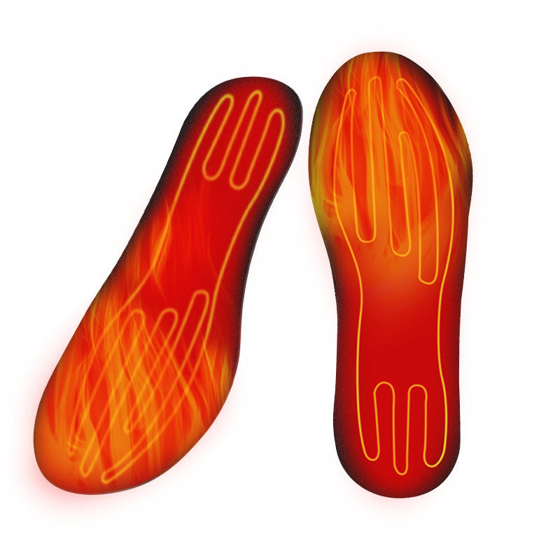 Far Infrared Electric Insoles Foot Warmers Wireless Remote Control 55degree Sheerfond