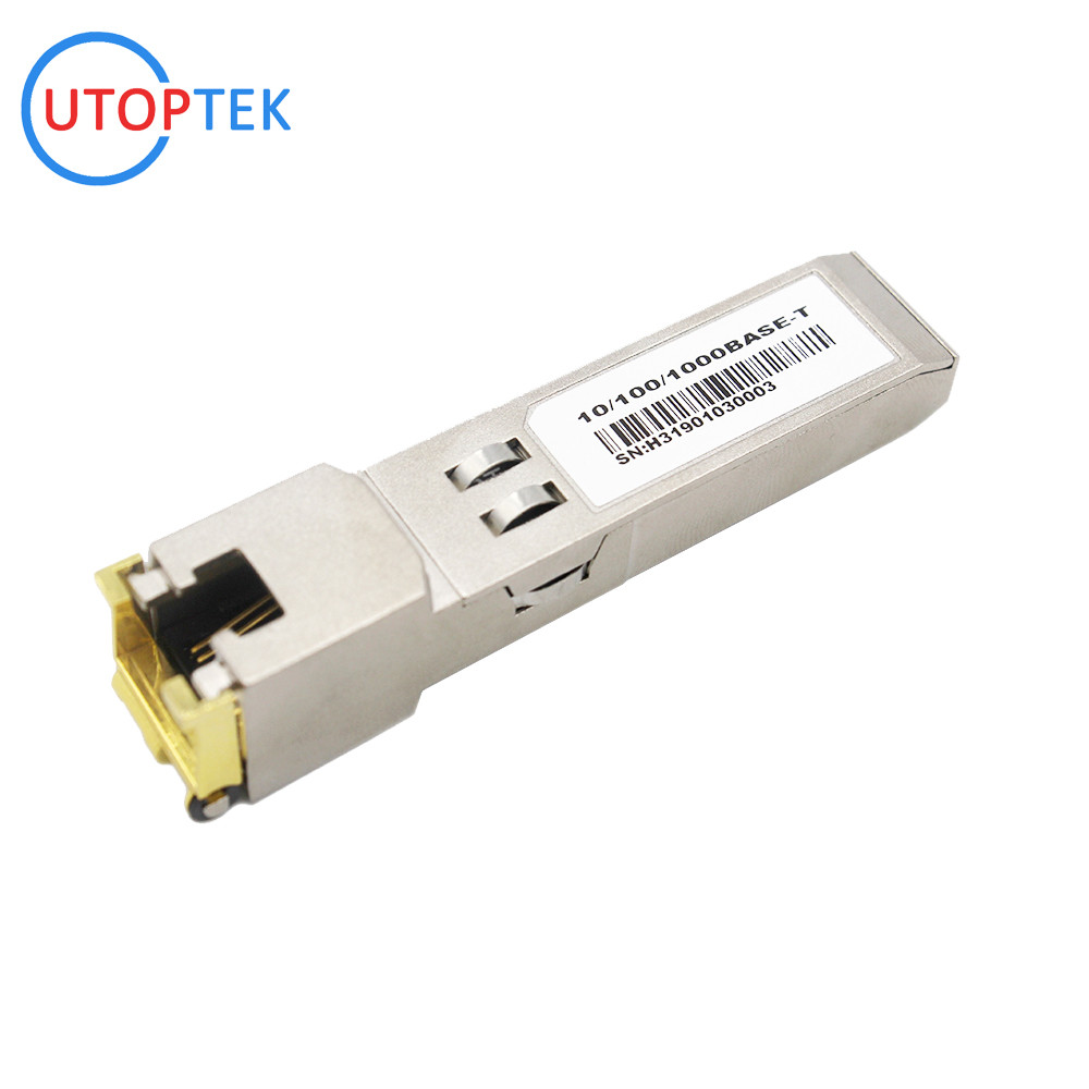 1000M 1000Base-T Electric RJ45 100m Copper SFP module transceiver compatible Cisco Huawei Mikrotik HP