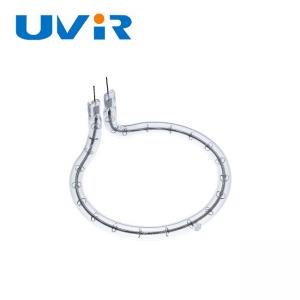 China Quartz tube Ring Infrared Lamps , 240V 1000W Halogen Heater Rod on sale