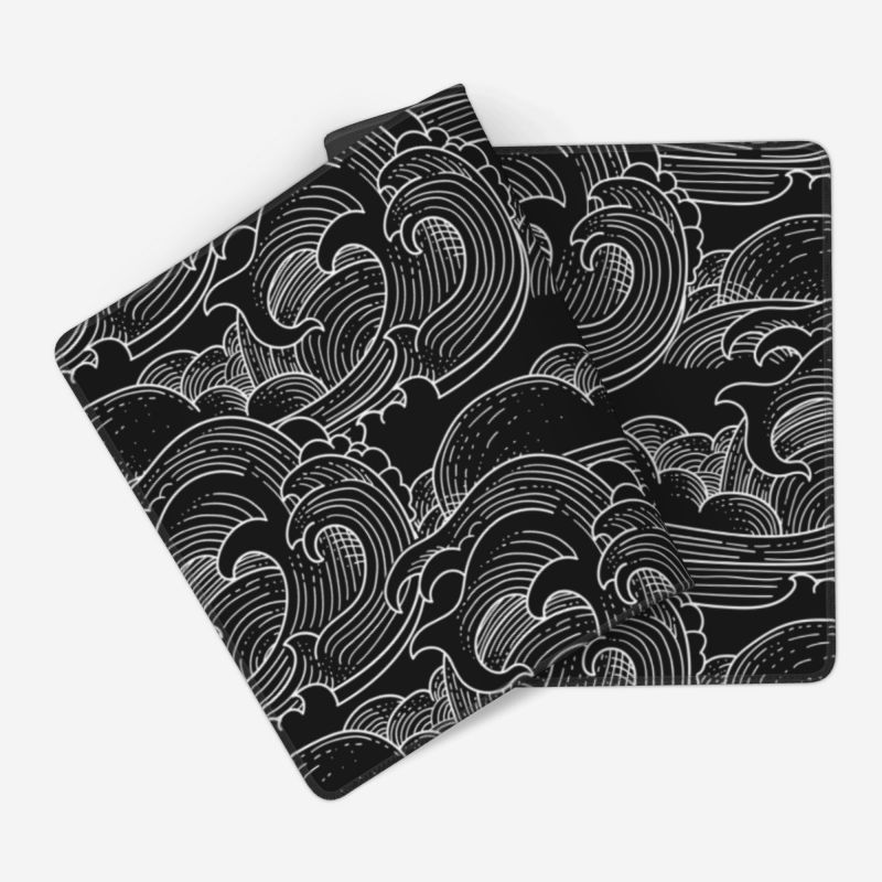 XYDAN Custom Extended Waterproof White Line Non-Slip Rubber Base Computer Gaming Mouse Pad