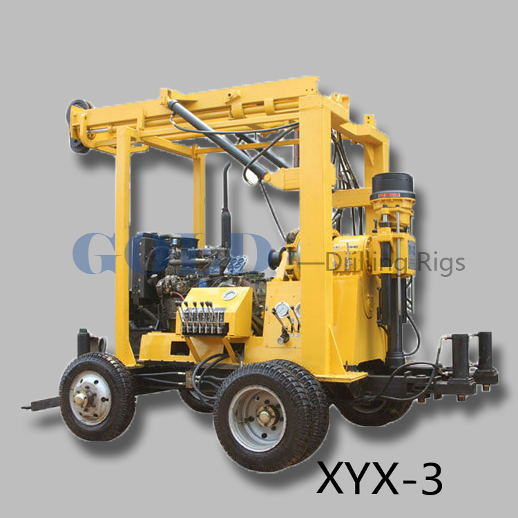 xyx-3 truck mounted versatile drilling rig , well drilling rig