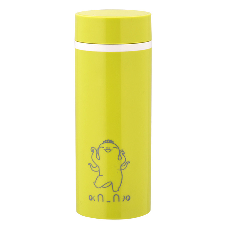 supermarket hot selling stainless steel colorful inner ceramic keep water hot cup,mug &flask &vaccum flask