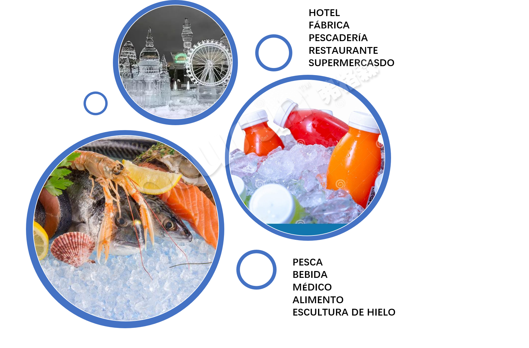 Evaporator Core Components 960kg Industrial Block Ice Machine for Seafood Preservation
