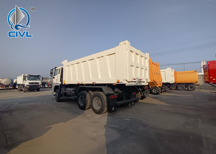 Sinotruk Dumper Truck Custom Reinforced Cargo Box Tipper Truck Muck Transporter Engine 336hp / 371hp