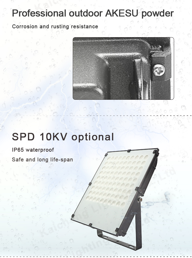 Ce Approved Aluminum Housing 200w Led Flood Light for garden rotatable brand chips Wide range exposure
