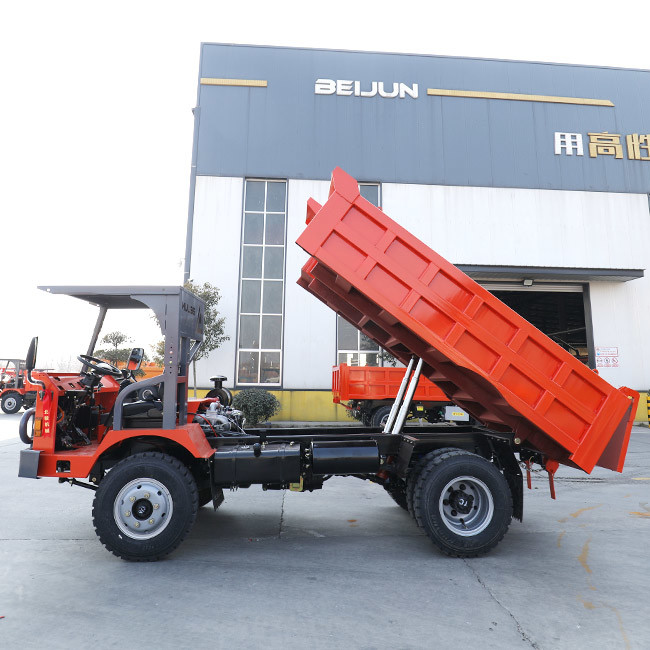 UQ-10 4x2 Driven Underground Trucks Mining 5 Speed Gearbox 10 Tons Capacity