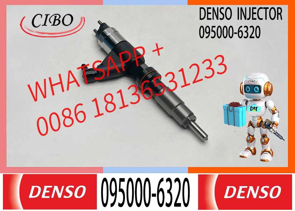 Neutral Diesel Fuel Injector 095000-6320 095000-6321 For RE530361 RE546783 RE531210 SE501928 DZ100211 0950006321