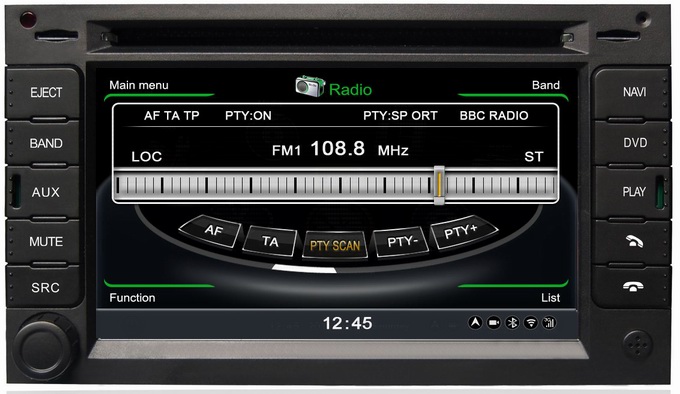 Ouchuangbo autoradio dvd stereo multimedia system for S100 platform Volkswagen Sharan 2004-2009