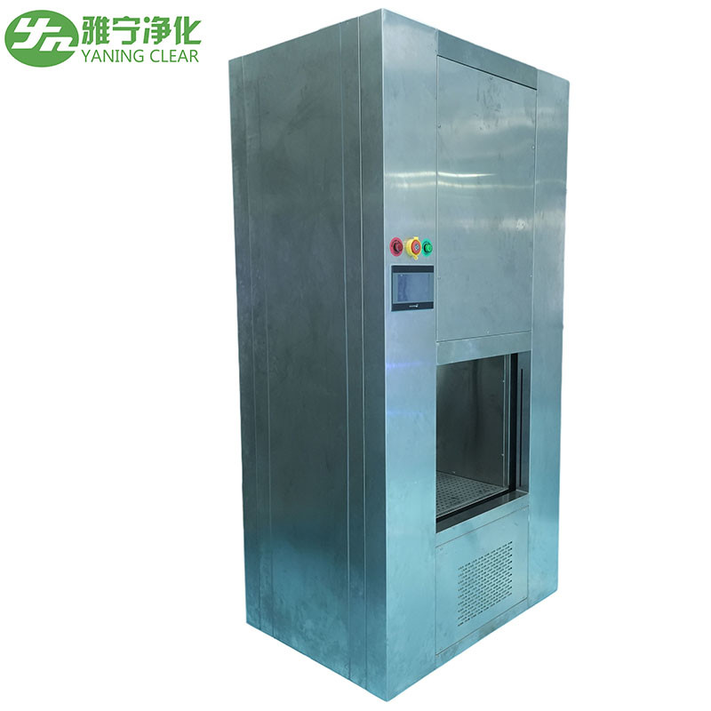Cleanroom Pass Through Box with Reduced Contamination and Improved Efficiency