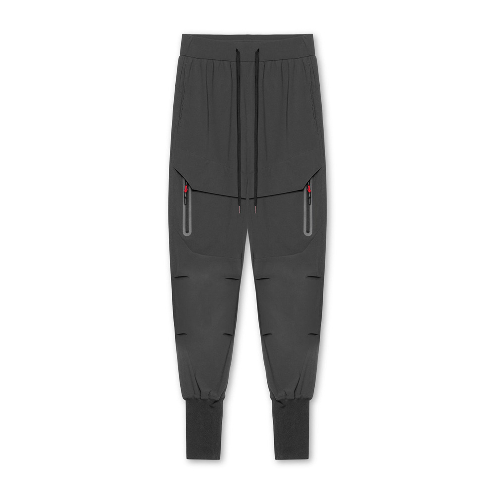 Custom LOGO Quick-Drying Fitness Cargo Pockets Pants Men Exercise Gym Joggers
