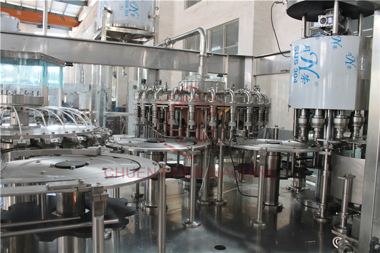 3000BPH Small Capacity Water Bottle Packing Machine For Glass And Plastic Bottle